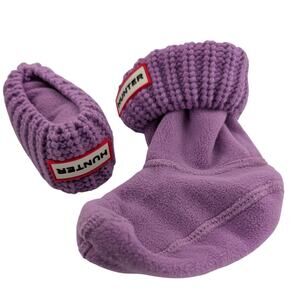Hunter Kids Boot Socks Purple Size XS 5-7